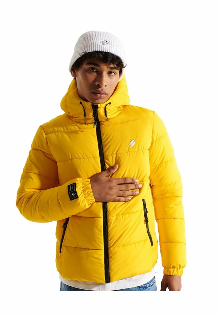 Superdry Winter Jacket - Nautical Yellow 1 Superdry Winter Jacket - Nautical Yellow