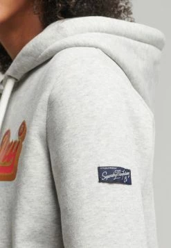 Superdry Sweatshirt - Light Grey Marl 6 Superdry Sweatshirt - Light Grey Marl -Superdry Shop 46f9c43de6da4a409225f660c67273fe