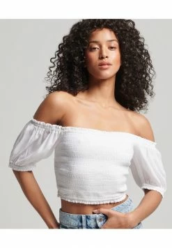 Alternative view of Superdry Blouse - Brilliant White