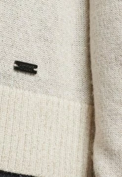 Superdry MOCK NECK - Jumper - Cream Metallic 9 Superdry MOCK NECK - Jumper - Cream Metallic -Superdry Shop 47a29e8699af437992416de32a409216