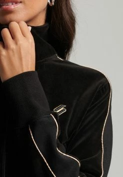 Superdry CODE S - Zip-up Sweatshirt - Black -Superdry Shop 47a4b942fdcd41cc968dbedf8a7d10bd