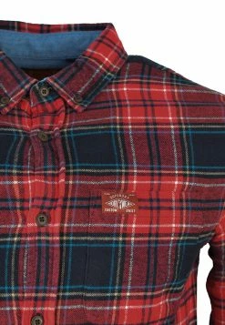Superdry HERITAGE LUMBERJACK - Shirt - Kilburn Check Red -Superdry Shop 47ae147fbcc045a8bff61a6e7fe147e1