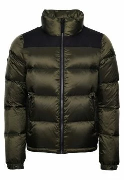 SPORTSTYLE CODE - Down Jacket - Superdry Olive -Superdry Shop 47d51946e7ef486fa6f75995dcc09d18