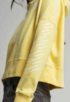 Superdry CODE CORE - Hoodie - Pale Yellow -Superdry Shop 4808ea3e5ec0428c8d9e5af9779be8a4
