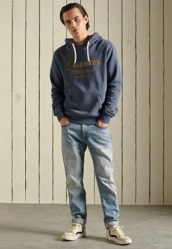 Superdry CORE LOGO AMERICAN CLASSICS - Hoodie - Soft Navy