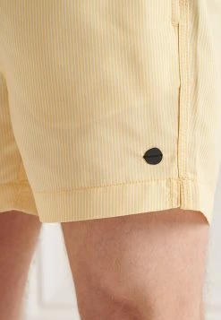 Superdry SD STUDIOS - Swimming Shorts - Pigment Yellow Stripe -Superdry Shop 48649cc336774fcf8fa5e7d5ed42b56d