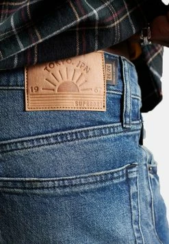 Superdry Straight Leg Jeans - Horatio Indigo Vintage -Superdry Shop 4898afc07f4a4b85b0478272f26f212e