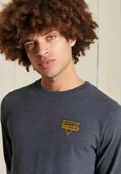 Superdry Long Sleeved Top - Eclipse Navy 7 Superdry Long Sleeved Top - Eclipse Navy -Superdry Shop 48dd2e0fcfb54e4f8d5f5a1d892b2e93