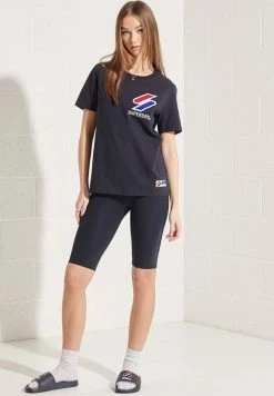 Superdry SPORTSTYLE ESSENTIAL - Leggings - Deep Navy