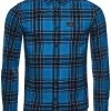 Superdry HERITAGE LUMBERJACK - Shirt - Kilburn Check Blue