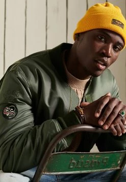 Superdry Bomber Jacket - Sage Green -Superdry Shop 49630330caa94ff8b04dd07a55c781e8