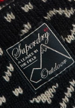 Superdry Ear Warmers - Mono Jacquard 5 Superdry Ear Warmers - Mono Jacquard -Superdry Shop 4990a0dcefe647e4819b0ddef50ebe7e