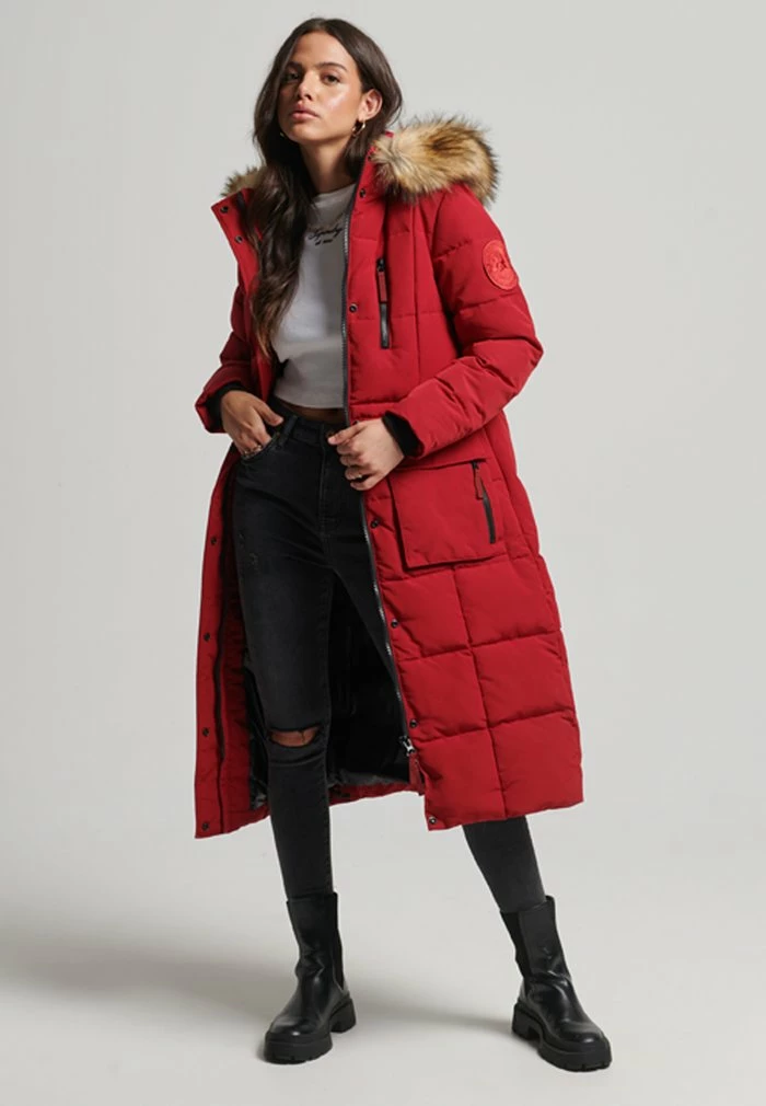 Superdry EVEREST - Winter Coat - Red 1 Superdry EVEREST - Winter Coat - Red