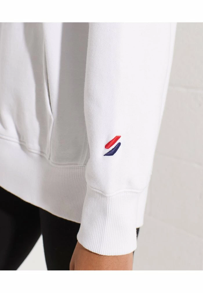 Superdry CITY COLLEGE - Hoodie - Optic 5 Superdry CITY COLLEGE - Hoodie - Optic - Image 5