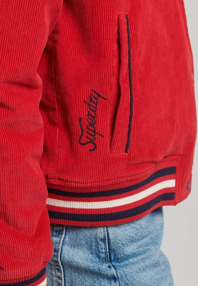 Superdry COACH - Bomber Jacket - Red 4 Superdry COACH - Bomber Jacket - Red - Image 4