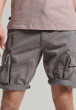 Superdry VINTAGE CORE - Shorts - Naval Grey