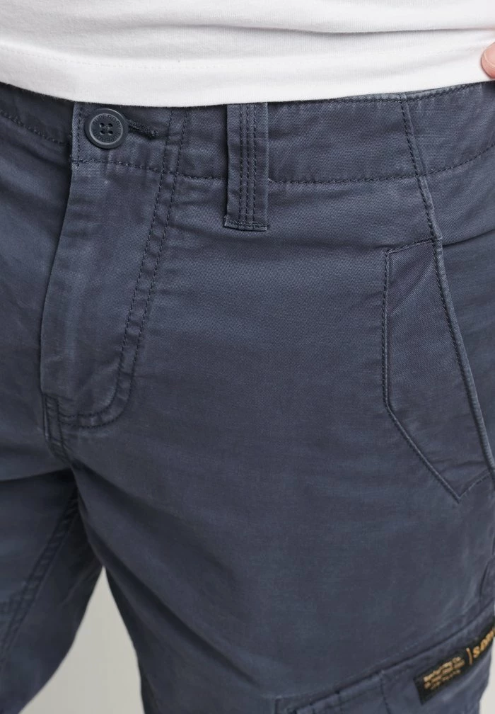 Superdry VINTAGE CORE - Shorts - Lauren Navy 4 Superdry VINTAGE CORE - Shorts - Lauren Navy - Image 4