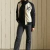 Superdry CROSSING LINES - Bomber Jacket - Light Stone