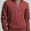 Superdry VINTAGE LOGO - Fleece Jumper - Rhubarb