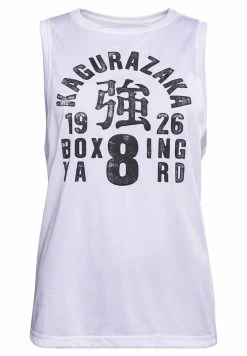 Superdry SPORT TRAINING BOXING YARD - Top - Optic -Superdry Shop 4a930e6d9ec44b77a05161275e5b0794