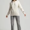 Superdry VINTAGE CORPORATE LOGO - Hoodie - Oatmeal Marl