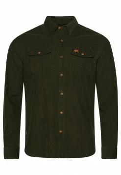 Superdry TRAILSMAN - Shirt - Surplus Goods Olive -Superdry Shop 4af1962c12d043e69550ef936fb4a600