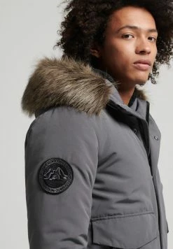 Superdry EVEREST - Winter Jacket - Charcoal 8 Superdry EVEREST - Winter Jacket - Charcoal -Superdry Shop 4afbcbed809943ea9339d9dda93eeedb