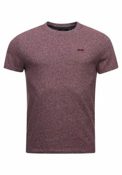 Superdry Basic T-shirt - Tois Burgundy Grit -Superdry Shop 4b0813e2442f427c9038783c3a4da90e