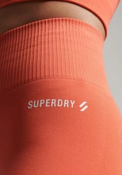 Superdry CORE SEAMLESS TIGHT - Leggings - Trousers - Hot Coral -Superdry Shop 4b19f4d951ff4c6fa2903473671bf5c9