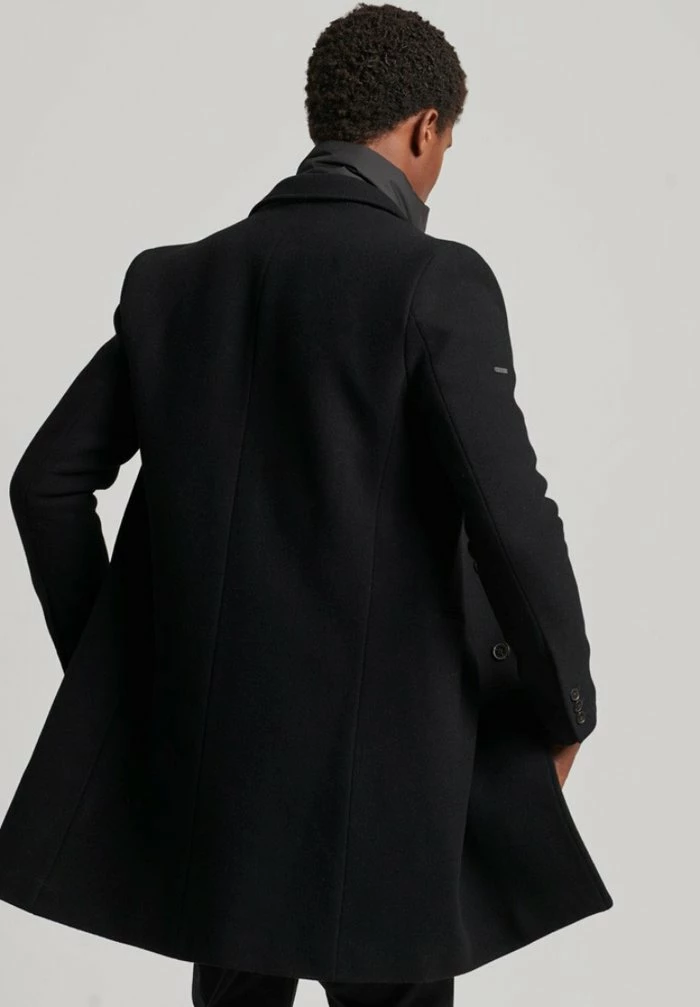 Superdry DETACHABLE LINING TOWN - Short Coat - Black 3 Superdry DETACHABLE LINING TOWN - Short Coat - Black - Image 3