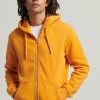 Superdry Zip-up Sweatshirt - Thrift Gold Marl