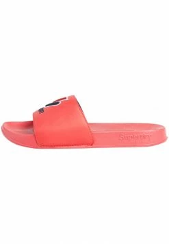 Superdry CORE - Pool Slides - Varsity Red