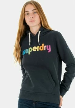 Superdry Hoodie - Bleu