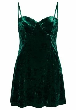 Superdry CUPPED - Cocktail Dress / Party Dress - Deepest Green -Superdry Shop 4b91a723aaf546a7b657f848690a7b27