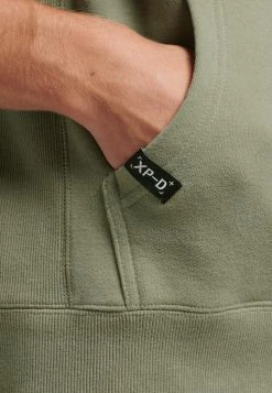 Superdry XP-D GRAPHIC LOOSE CREW - Hoodie - Light Khaki -Superdry Shop 4bbfc25fc208435f9e53aae3fc5f6ca0