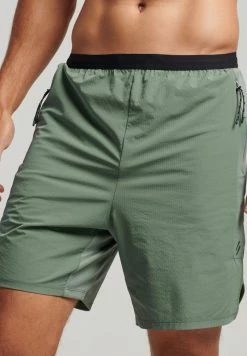 Superdry SPORT TRAIN HYBRID - Shorts - Laurel Khaki -Superdry Shop 4bc0b99aa3f14cdba7a2c66bd49bd2d8