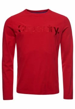 Superdry CORE LOGO SOURCE - Long Sleeved Top - Hike Red -Superdry Shop 4bd8f28e0eb14083be232275d61e11f3