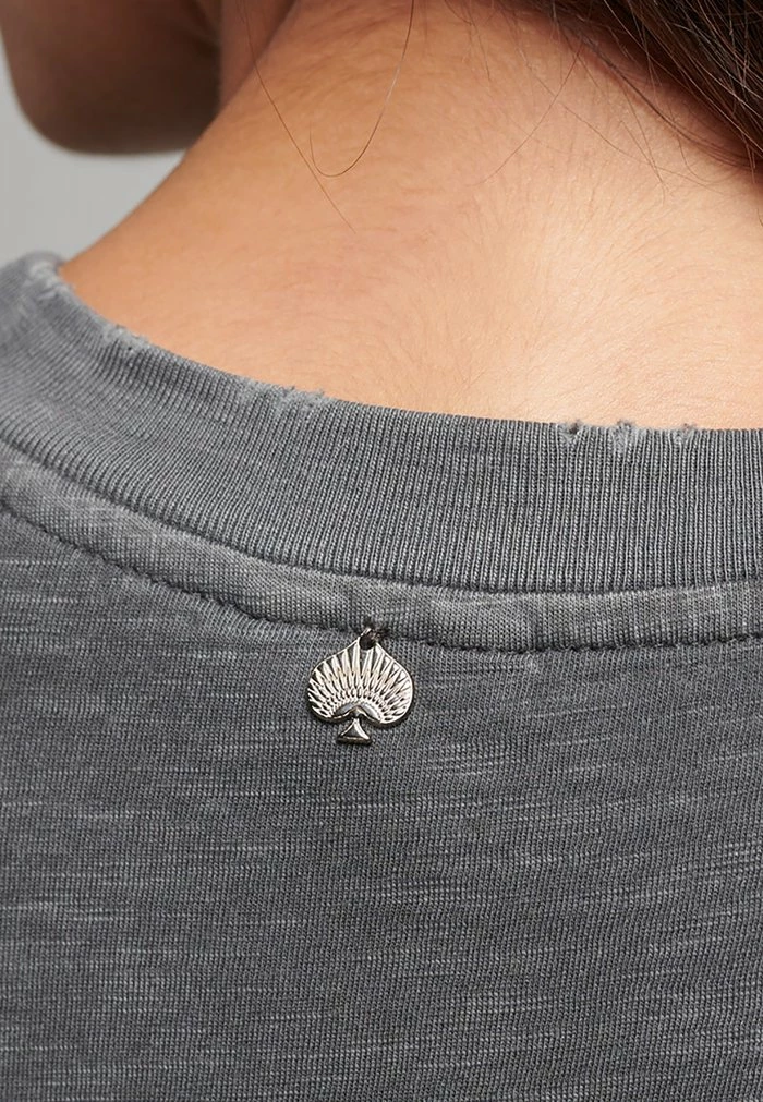 Superdry ROCK GRAPHIC LOOSE FIT - Print T-shirt - Jet Black 2 Superdry ROCK GRAPHIC LOOSE FIT - Print T-shirt - Jet Black - Image 2