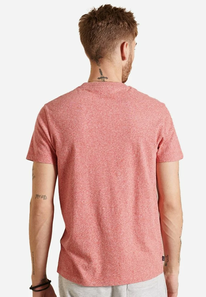 Superdry VINTAGE-LOGO - Basic T-shirt - Mid Red Grit 3 Superdry VINTAGE-LOGO - Basic T-shirt - Mid Red Grit - Image 3