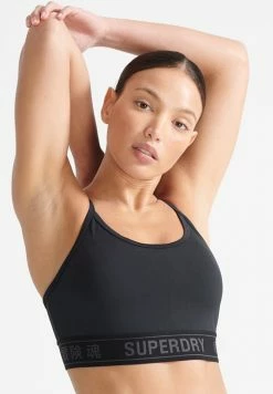 Superdry Bustier - Black/black -Superdry Shop 4c30e77ee38c41d5b84f477bc4855aaf