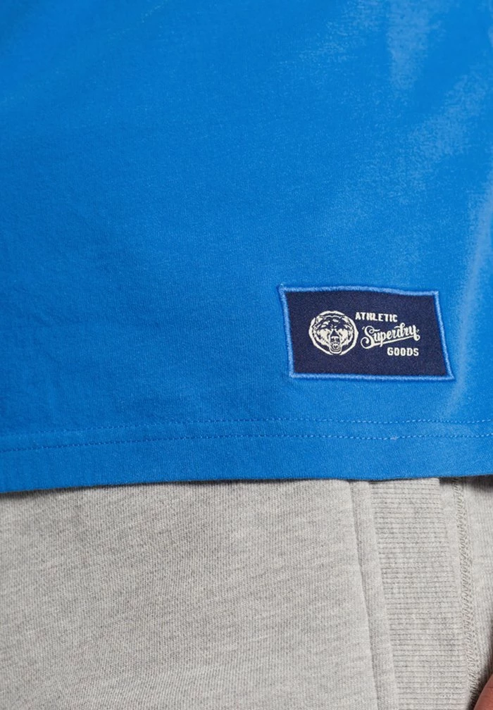 Superdry Print T-shirt - Neptune Blue 3 Superdry Print T-shirt - Neptune Blue - Image 3