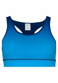Superdry TRAINING ESSENTIAL - Bustier - Mazarine Blue Aqua Ombre -Superdry Shop 4c561c10549e4c60b8fc89b72057a08e