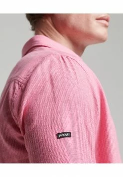 Superdry Shirt - Textured Pink -Superdry Shop 4c5d69fea8694d6d8e9b4dfd000afba3