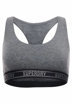 Superdry Bustier - Charcoal Marl -Superdry Shop 4ccc8fef22d84528836d75b8dc10a659