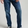 Superdry TAILORED - Straight Leg Jeans - Jefferson Ink Vintage