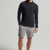 Superdry CORE - Shorts - Dove Grey