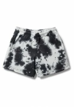 Superdry TIE DYE - Shorts - Grey/black -Superdry Shop 4cf7ec88f06b4ede933295643a84ae12