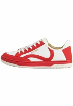 Superdry VINTAGE VEGAN - Trainers - White Red