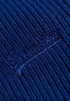 Superdry VINTAGE LOGO - Beanie - Bright Blue Grit -Superdry Shop 4da63d284e4b4260a802f3cd3414d06e