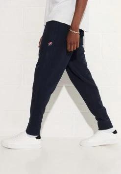 Superdry CODE ESSENTIAL - Tracksuit Bottoms - Deep Navy -Superdry Shop 4dba6c6ce1ec41cea7bdaef71ce40ed2
